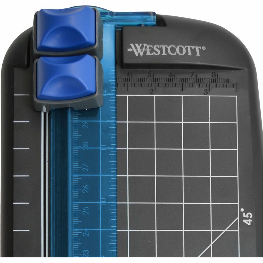 Multi-Purpose Personal Trimmer, 10 Sheets, 12" Cut Length, Plastic Base, 6.38 x 12