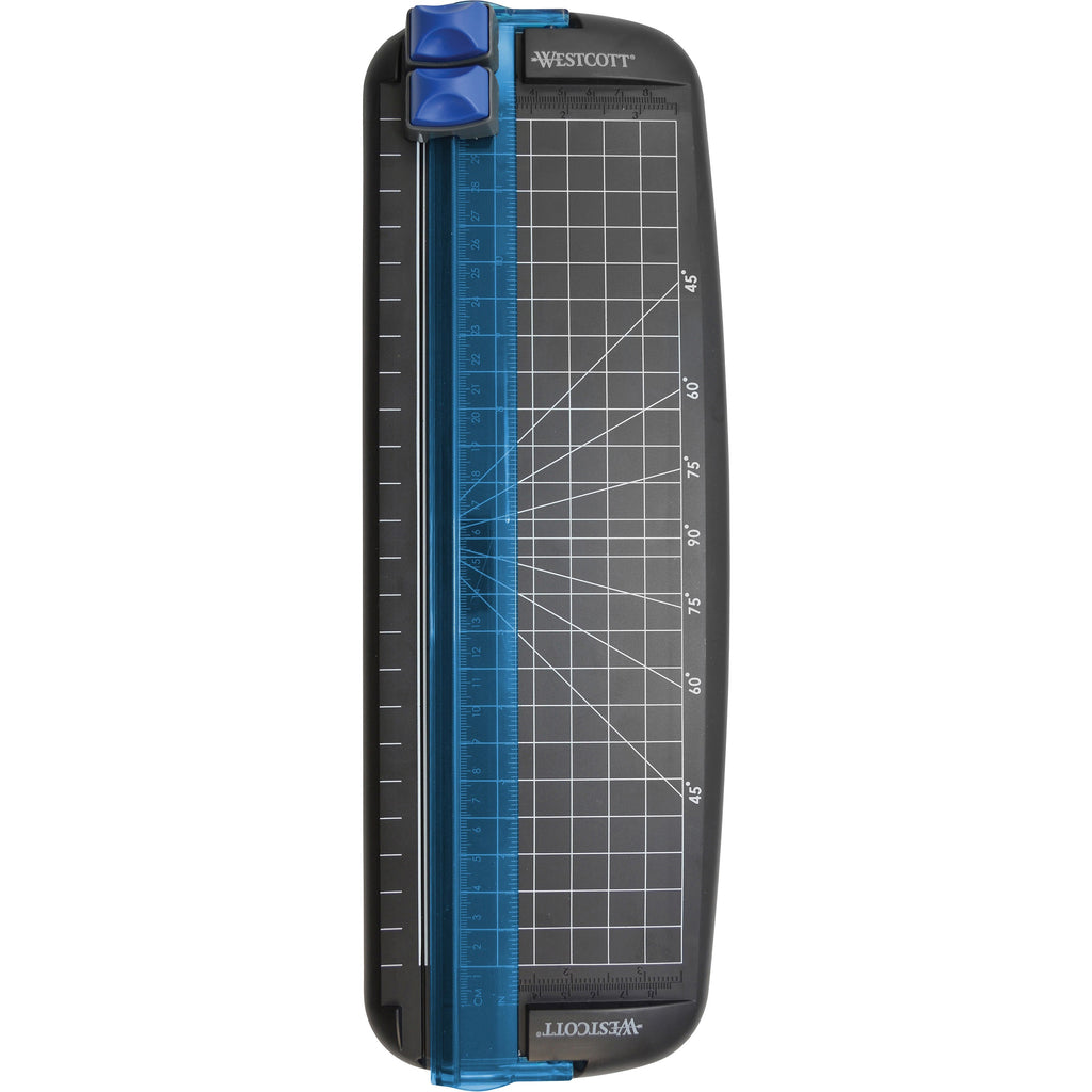 Multi-Purpose Personal Trimmer, 10 Sheets, 12" Cut Length, Plastic Base, 6.38 x 12