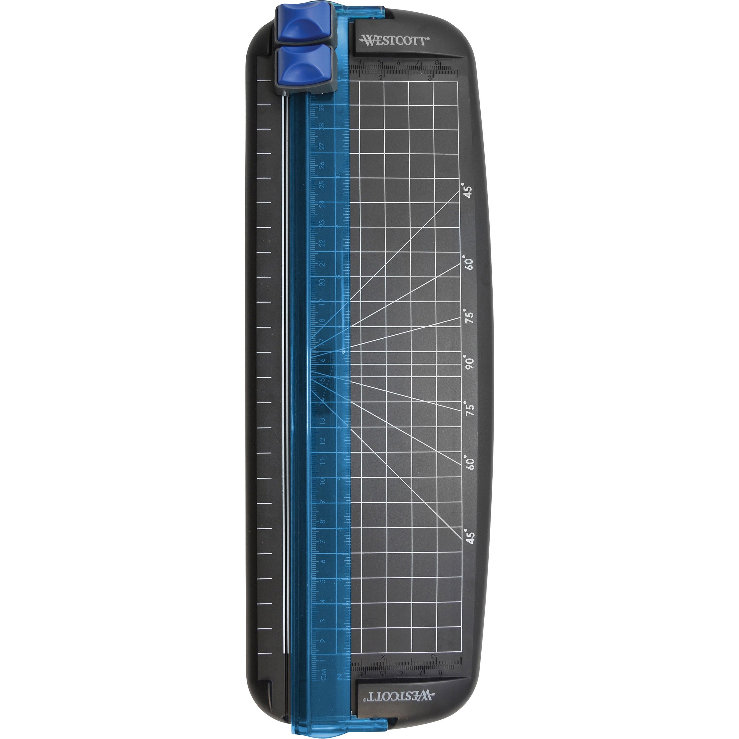 Multi-Purpose Personal Trimmer, 10 Sheets, 12" Cut Length, Plastic Base, 6.38 x 12