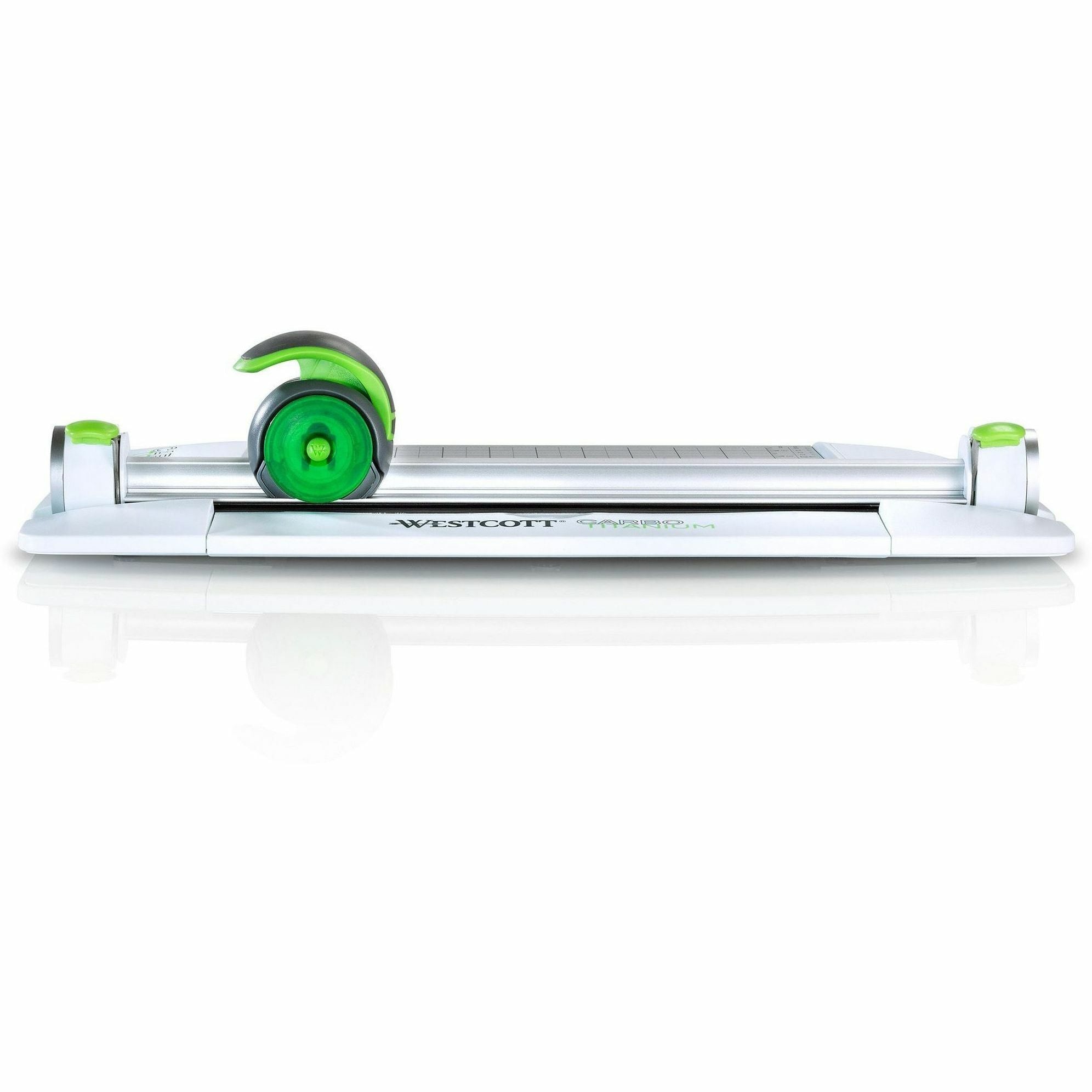 westcott-carbotitanium-rotary-trimmer-carbotitanium-blade-12-cutting-length-multi-position-push-button-white-green-193-length-1-each_acm16718 - 3