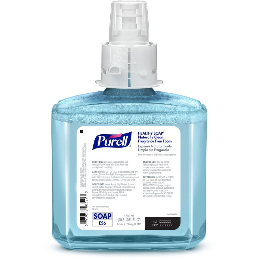 PURELL ES6 CRT HEALTHY SOAP Naturally Clean Fragrance Free Foam