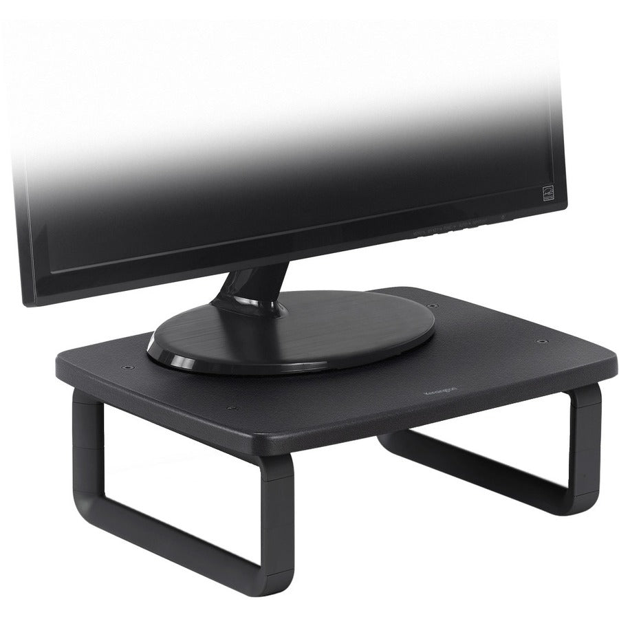 SmartFit Monitor Stand Plus, 16.2" x 2.2" x 3" to 6", Black, Supports 80 lbs