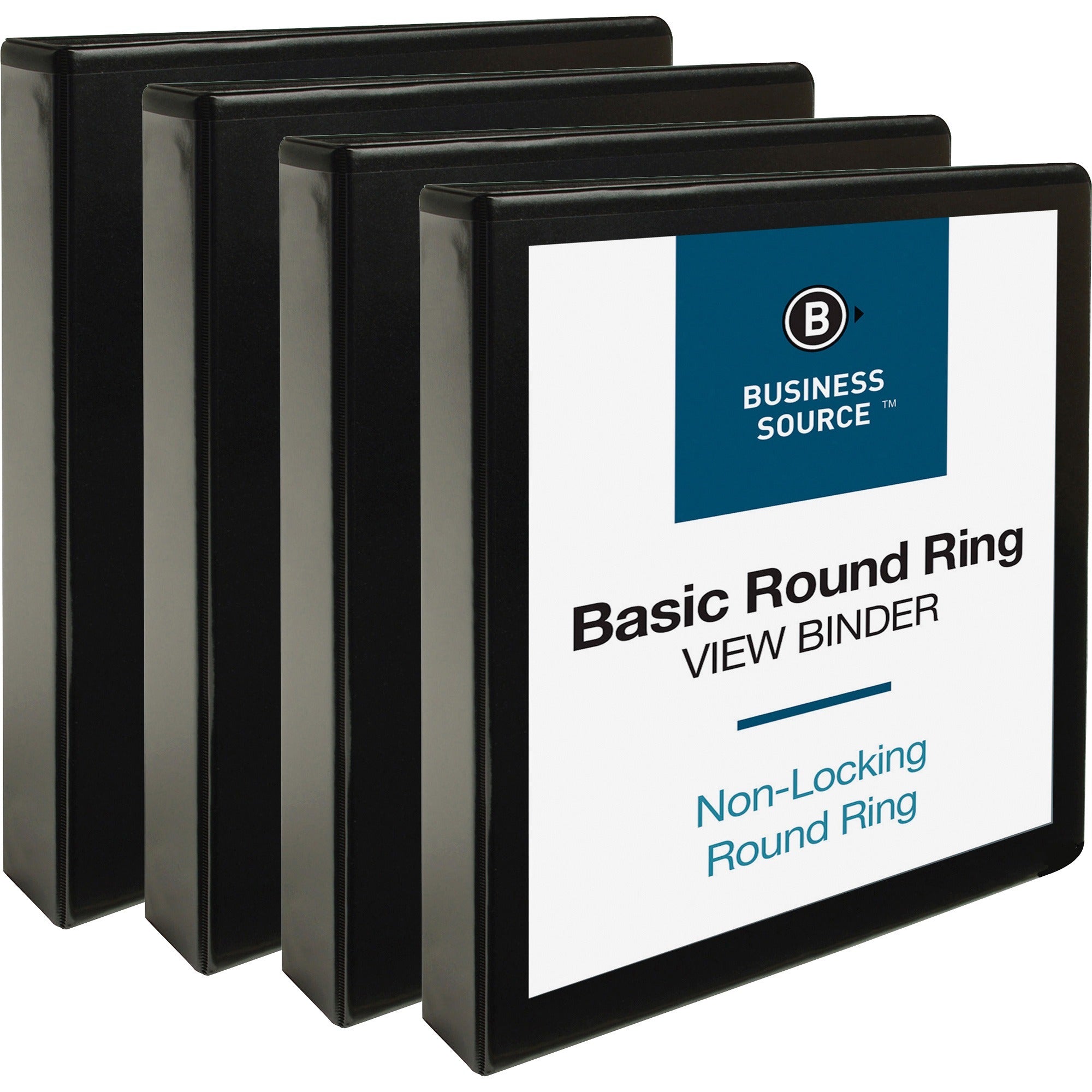 business-source-round-ring-view-binder_bsn09954bd - 1