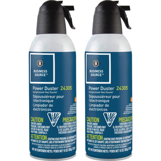 business-source-power-duster-10-oz-moisture-free-ozone-safe-2-pack-multi_bsn24302 - 1
