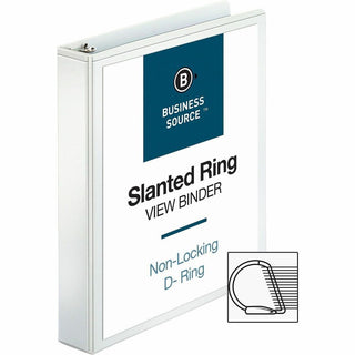Business Source Basic D-Ring View Binders
