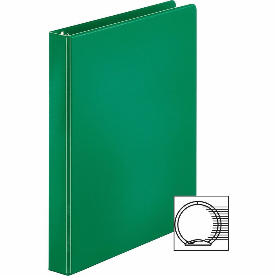 Business Source Basic Round Ring Binders