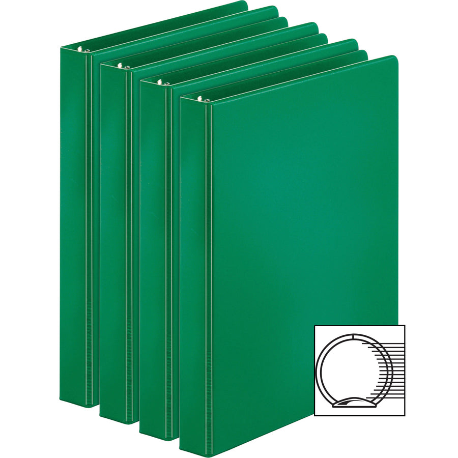 Business Source Basic Round Ring Binders