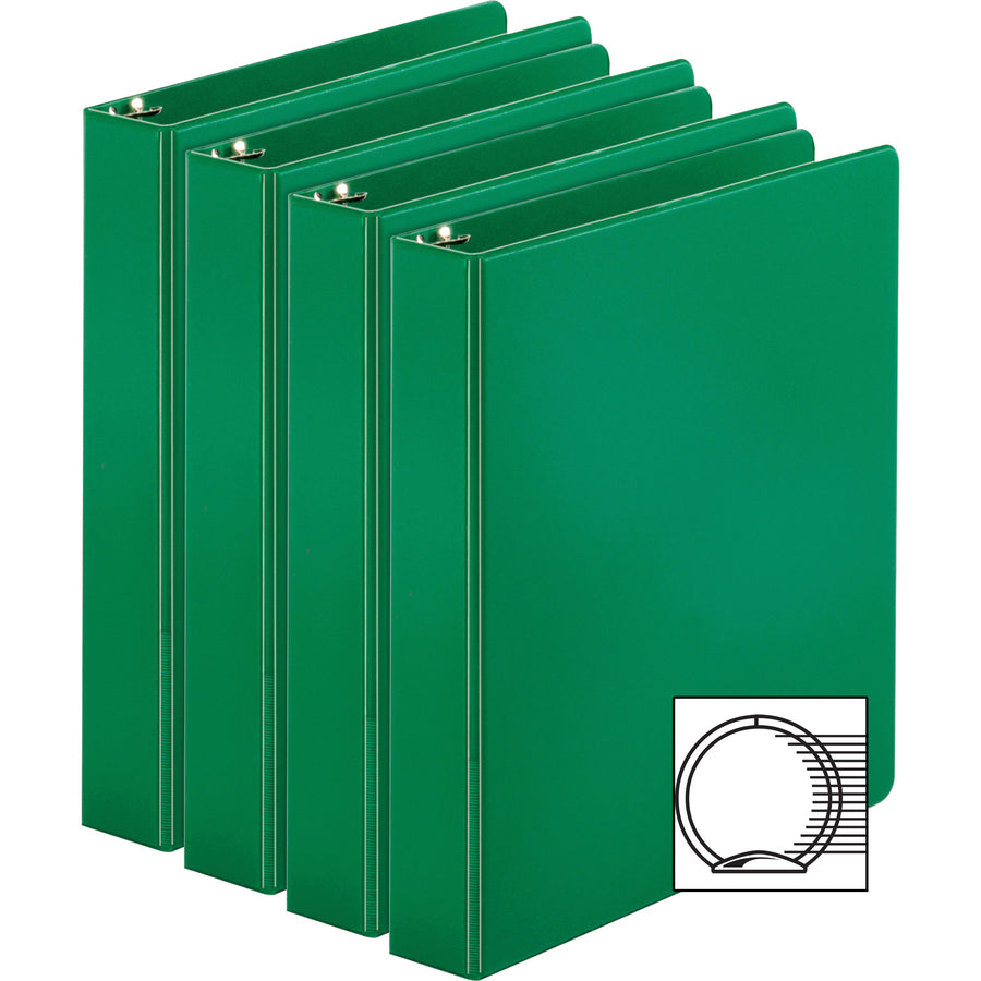 Business Source Basic Round Ring Binders