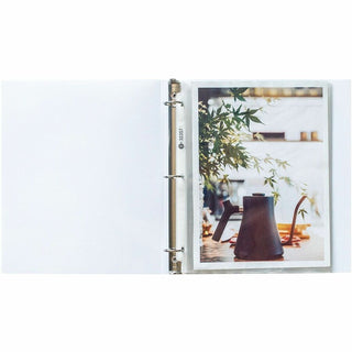 Business Source Sheet Protectors - For Letter 8 1/2" x 11" Sheet - 3 x Holes - Ring Binder - Top Loading - Rectangular - Clear - Polypropylene - 200 / Box