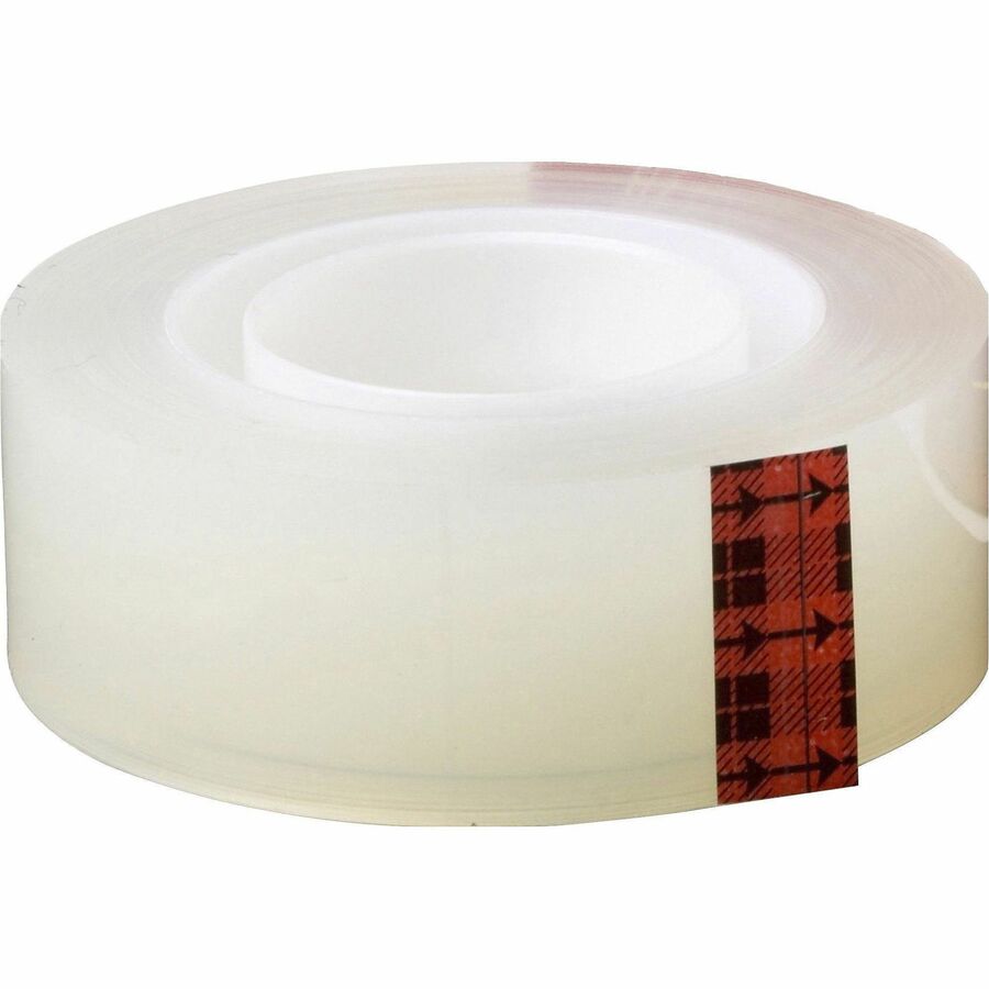 Scotch Transparent Tape - 3/4"W - 36 yd Length x 0.75" Width - 1" Core - Stain Resistant, Moisture Resistant, Long Lasting - For Wrapping, Sealing, Mending, Label Protection - 12 / Bundle - Clear