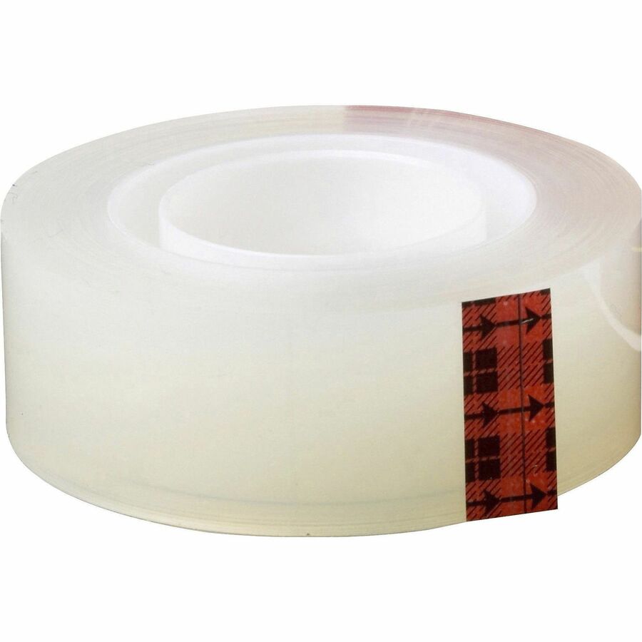 Scotch Transparent Tape - 3/4"W - 27.78 yd Length x 0.75" Width - 1" Core - Moisture Resistant, Stain Resistant, Long Lasting - For Mending, Packing, Multipurpose, Wrapping, Label Protection - 12 / Bundle - Clear