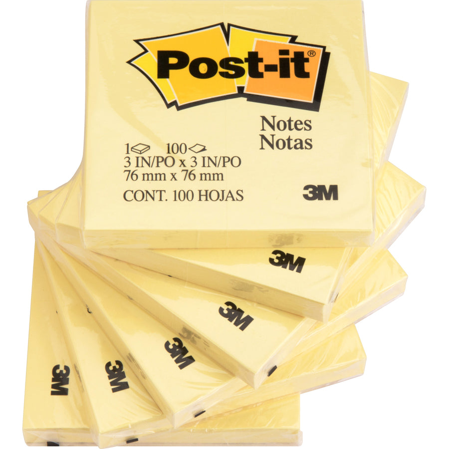 post-it-notes-original-notepads-3-x-3-square-100-sheets-per-pad-unruled-canary-yellow-paper-self-adhesive-repositionable-24-bundle_mmm654ywbd - 4