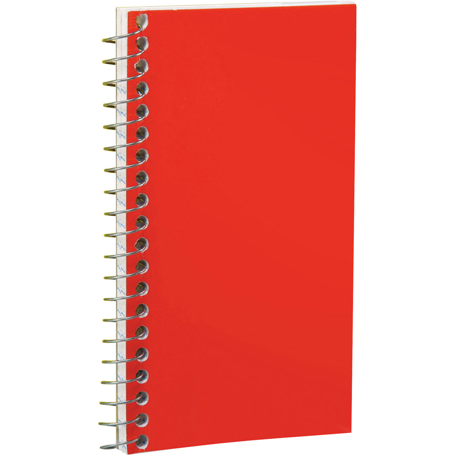 ampad-sidebound-memo-notebooks-50-sheets-wire-bound-5-x-3-white-paper-assortedpressboard-cover-mediumweight-rigid-10-bundle_top25095bd - 2