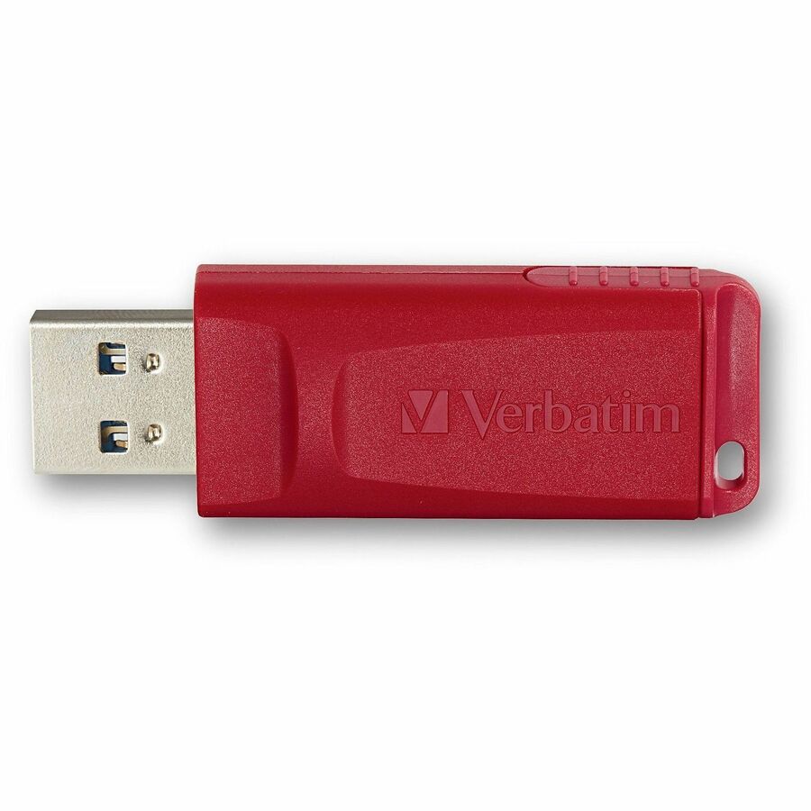 Verbatim 4GB Store 'n' Go USB Flash Drives - 4 GB - USB 2.0 - Red - 4 / Pack