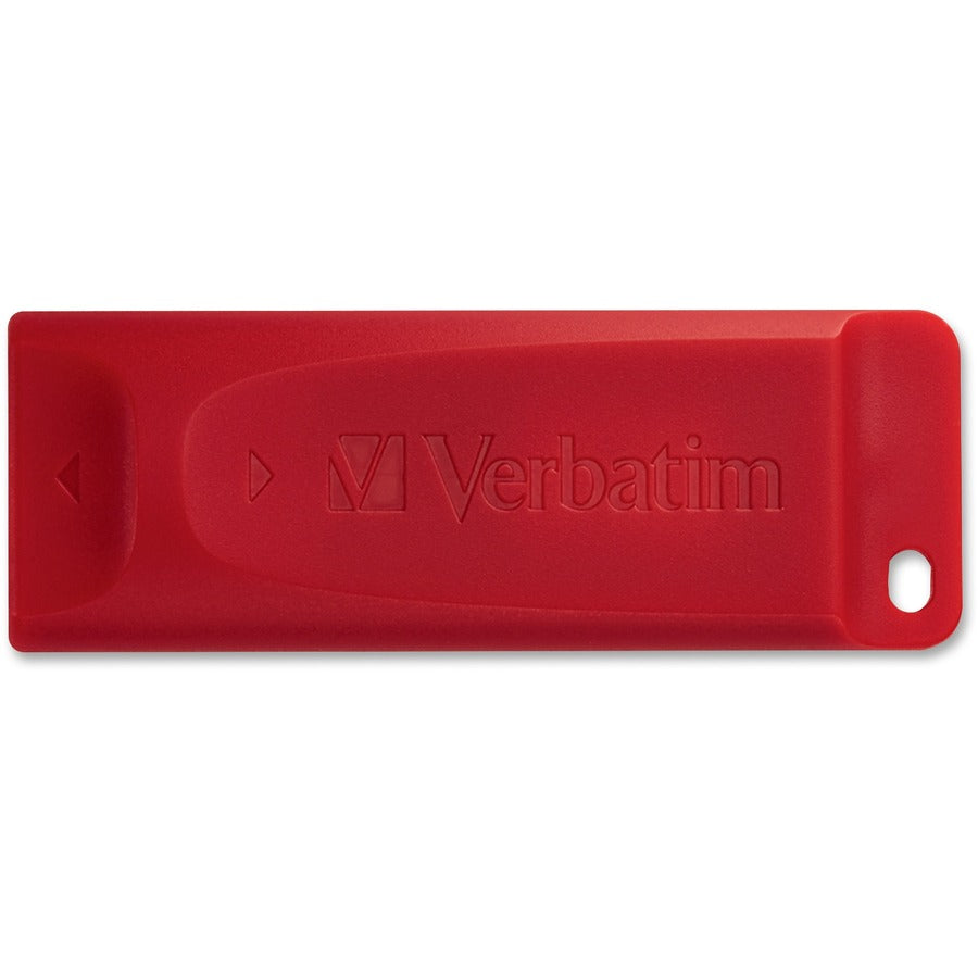 Verbatim 4GB Store 'n' Go USB Flash Drives - 4 GB - USB 2.0 - Red - 4 / Pack