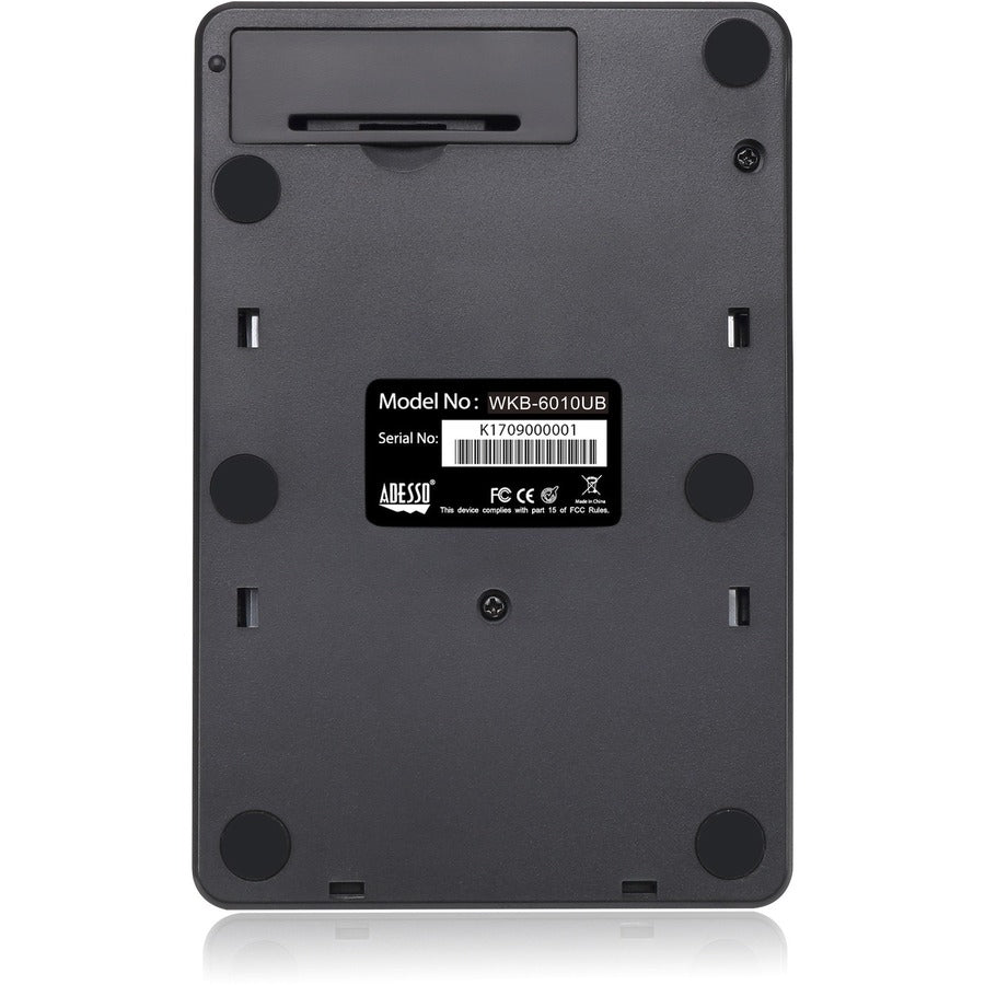 WKB6010UB Wireless 18-Key Numeric USB Keypad, Black