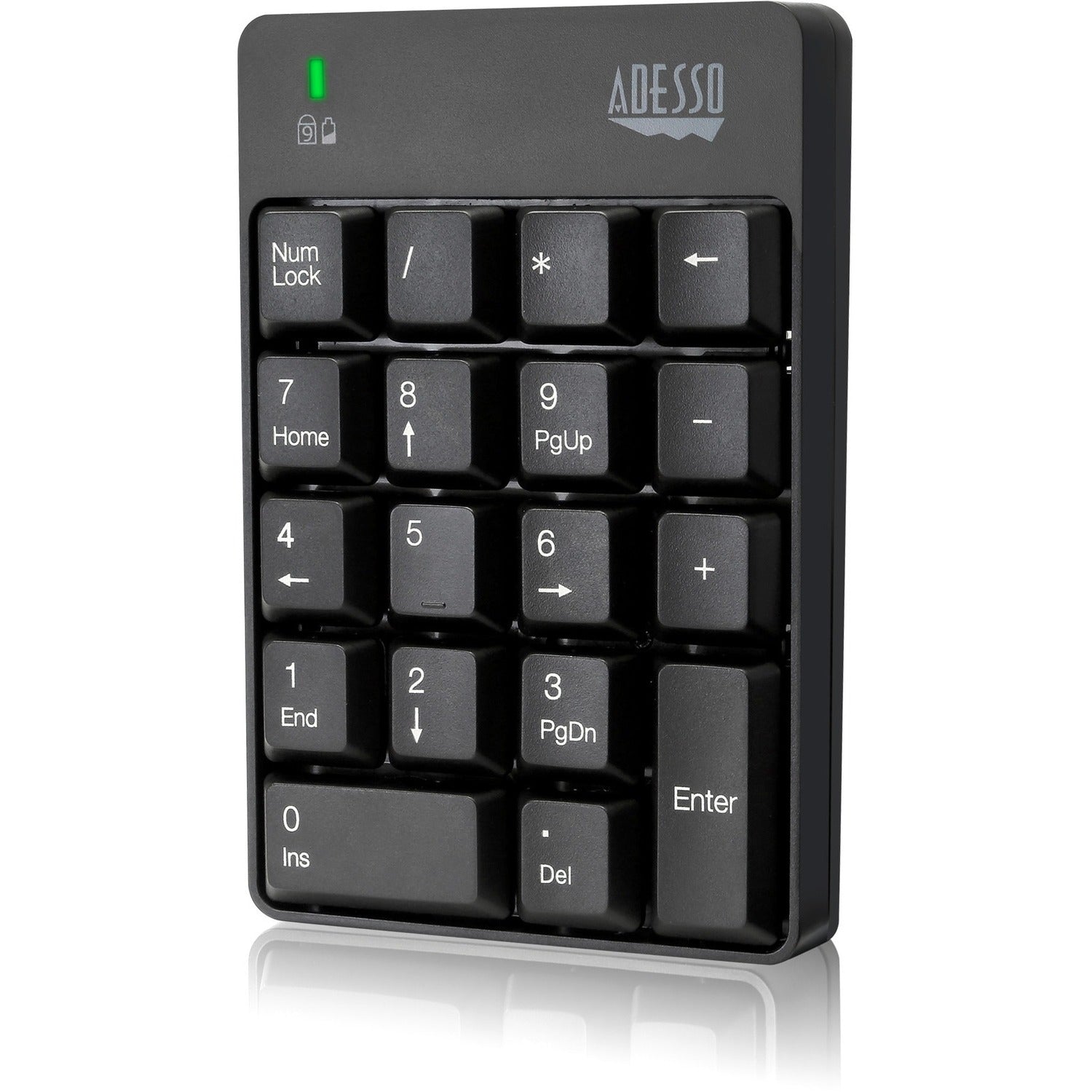 WKB6010UB Wireless 18-Key Numeric USB Keypad, Black