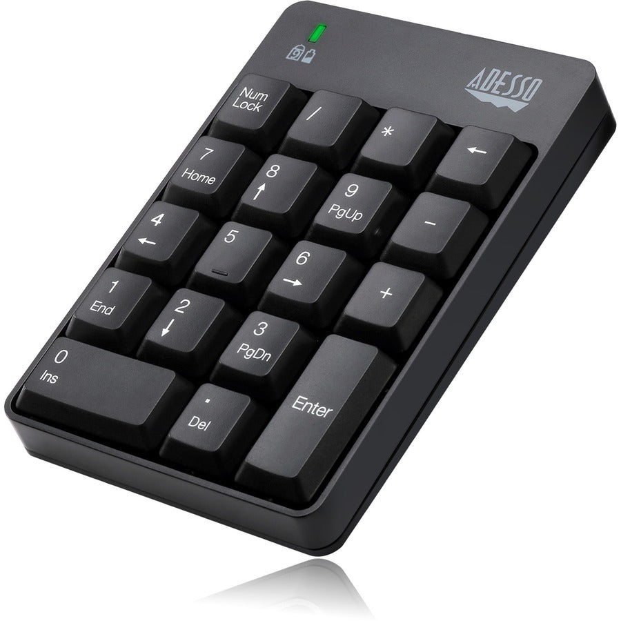 WKB6010UB Wireless 18-Key Numeric USB Keypad, Black