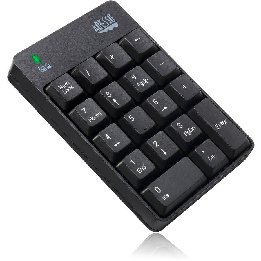 WKB6010UB Wireless 18-Key Numeric USB Keypad, Black