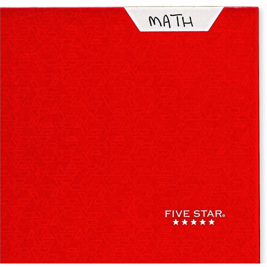 FIVE STAR Letter Pocket Folder - 8 1/2" x 11" - 4 Internal Pocket(s) - Assorted - 6 / Pack