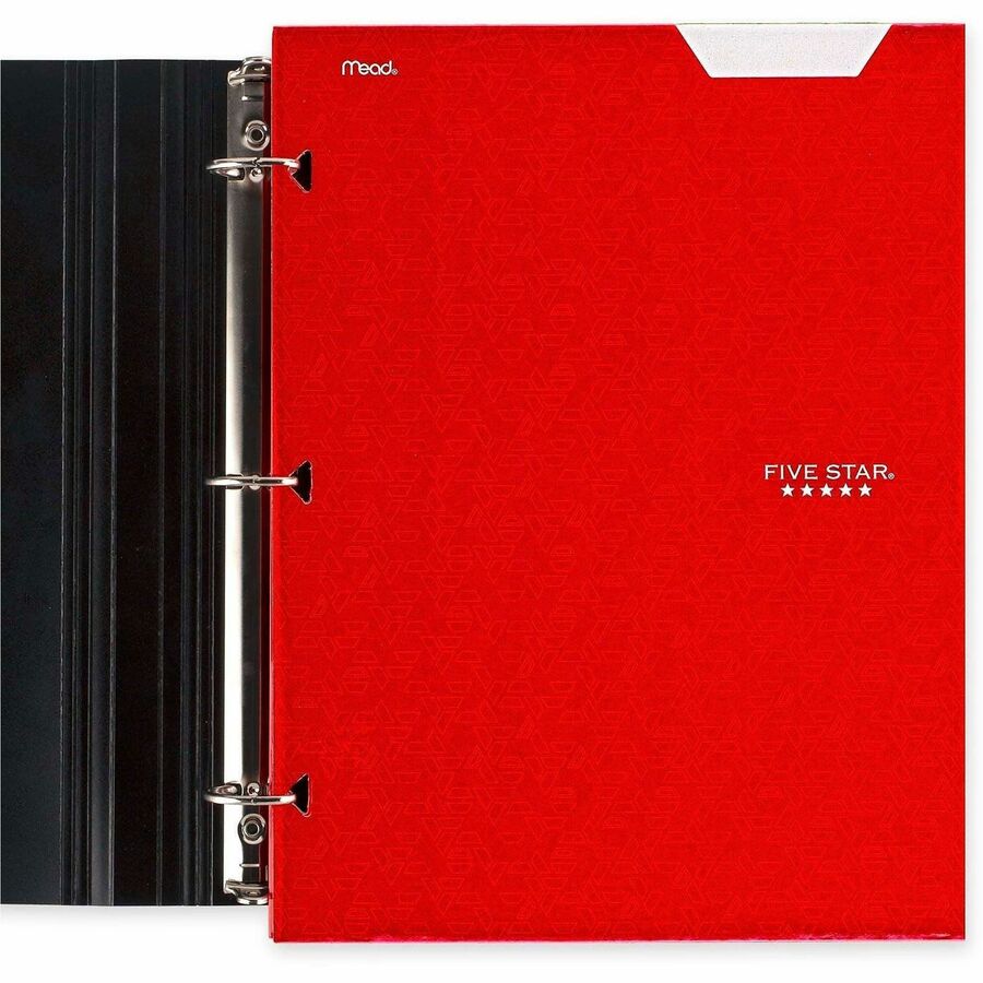 FIVE STAR Letter Pocket Folder - 8 1/2" x 11" - 4 Internal Pocket(s) - Assorted - 6 / Pack