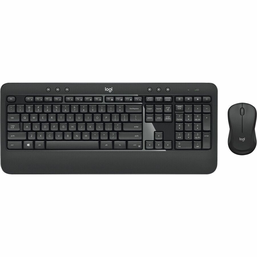 MK540 Wireless Combo, 2.4 GHz Frequency/30 ft Wireless Range, Black
