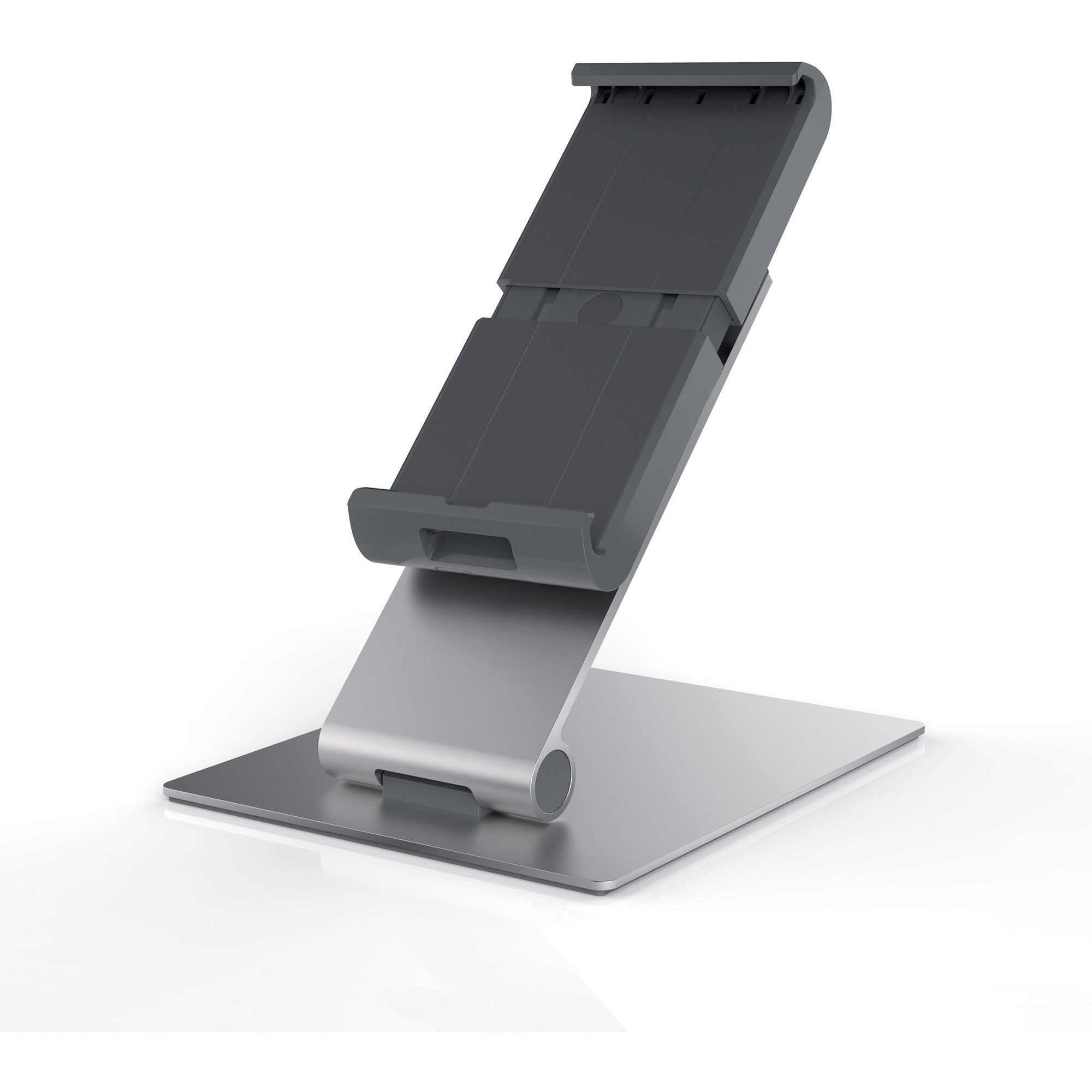 durable-tablet-holder-desk-stand-fits-most-7-13-tablets-360-degrees-rotation-with-anti-theft-device-silver-charcoal_dbl893023 - 1