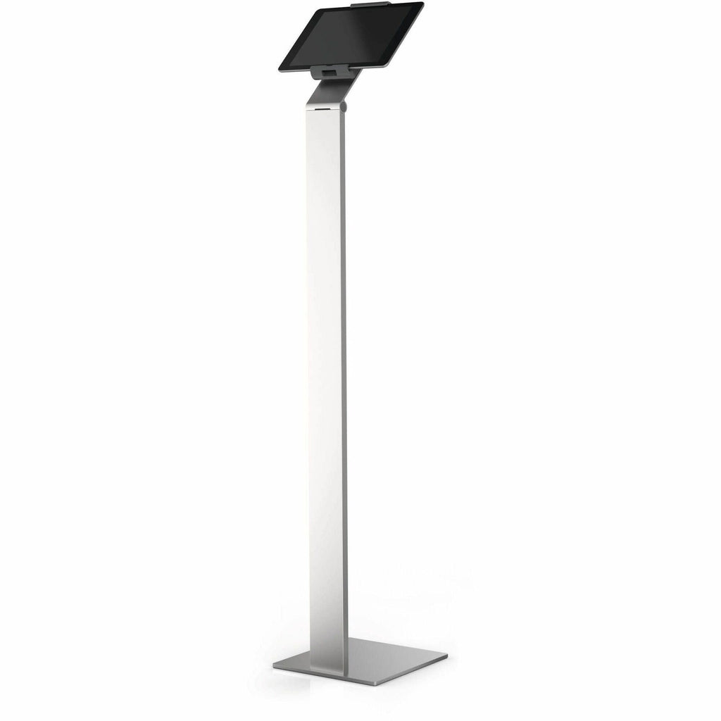 Floor Stand Tablet Holder, Silver/Charcoal Gray