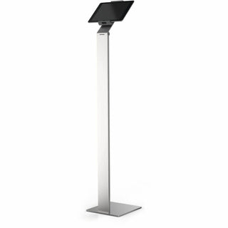 Floor Stand Tablet Holder, Silver/Charcoal Gray