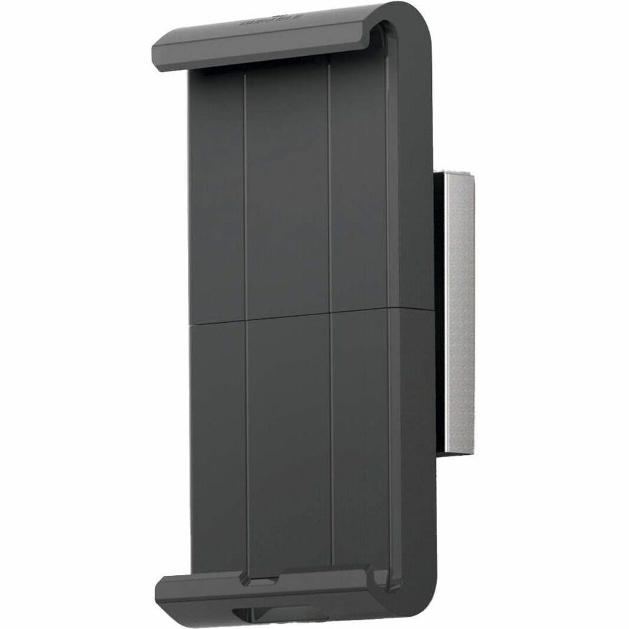 Wall-Mounted Tablet Holder, Silver/Charcoal Gray