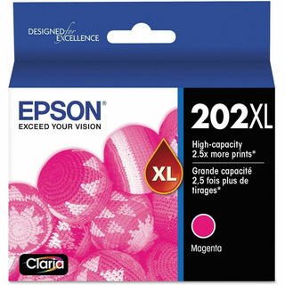 T202XL320-S (202XL) Claria High-Yield Ink, 470 Page-Yield, Magenta