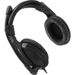 Xtream H5 Binaural Over The Head Multimedia Headset with Mic, Black