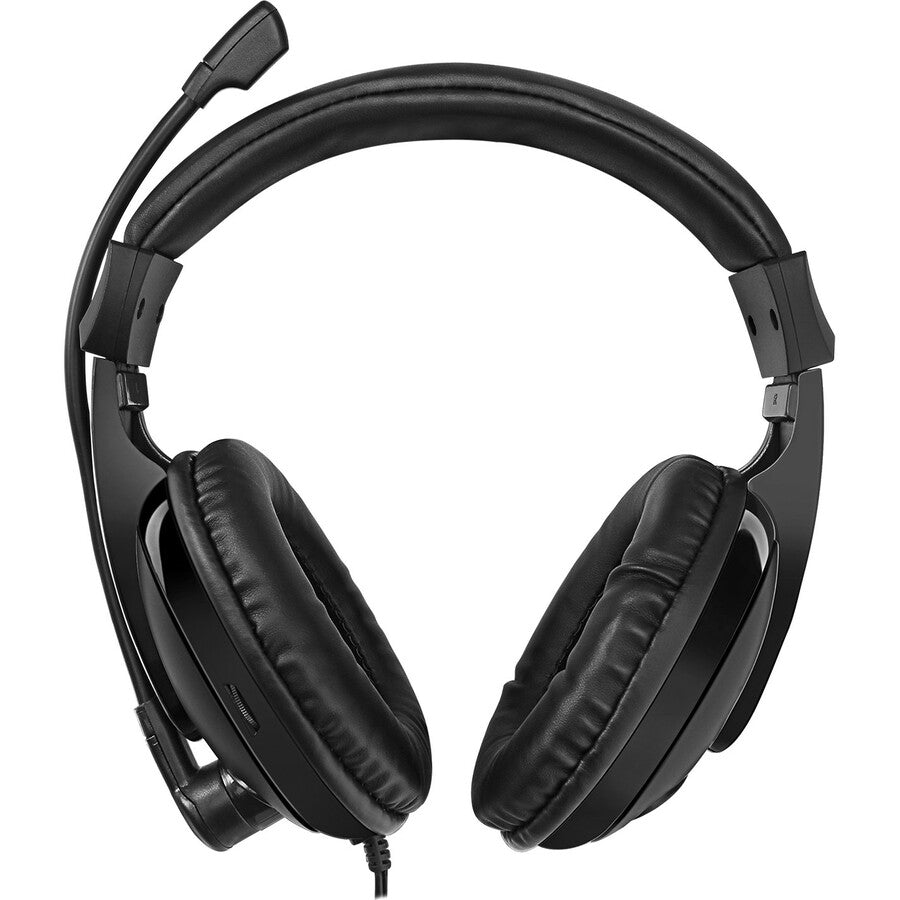 Xtream H5 Binaural Over The Head Multimedia Headset with Mic, Black