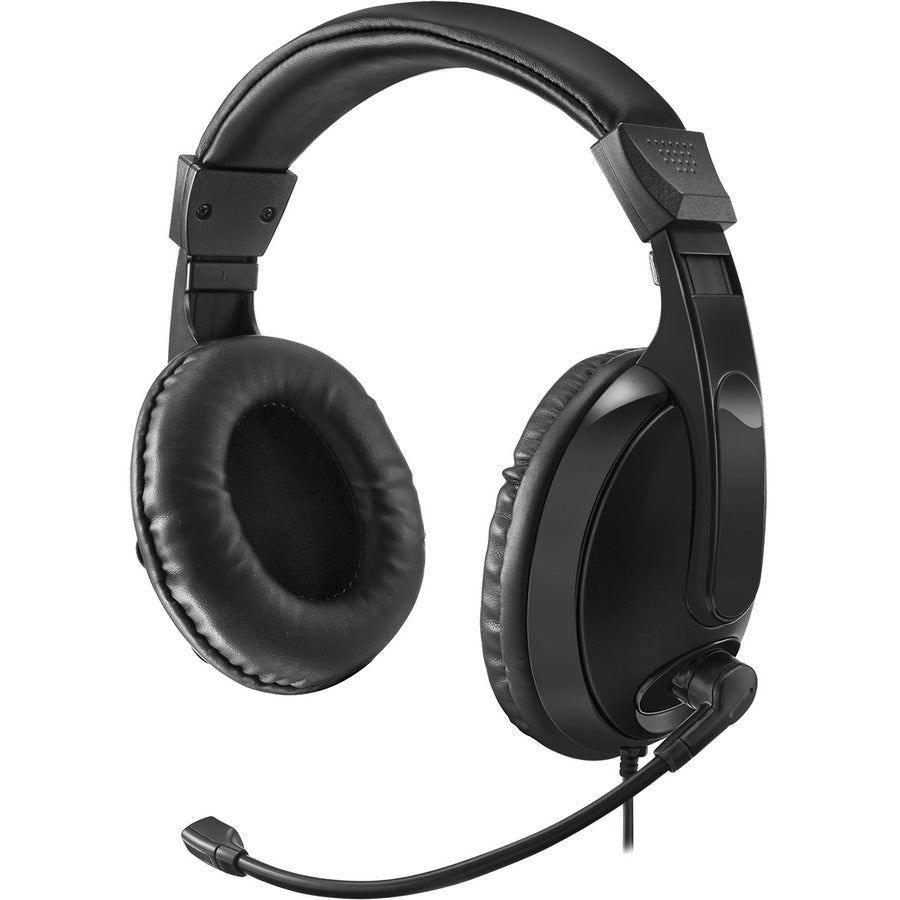 Xtream H5 Binaural Over The Head Multimedia Headset with Mic, Black
