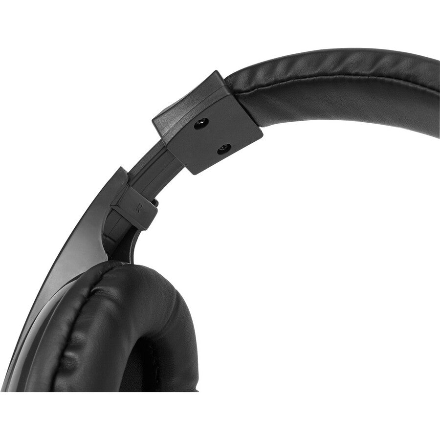 Xtream H5 Binaural Over The Head Multimedia Headset with Mic, Black