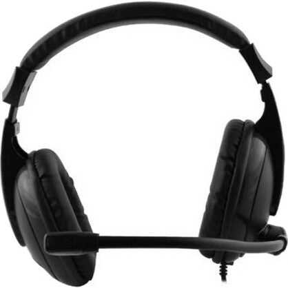 Xtream H5 Binaural Over The Head Multimedia Headset with Mic, Black