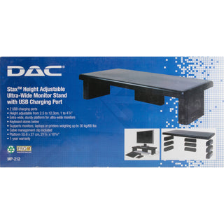 dac-stax-ergonomic-height-adjustable-ultra-wide-monitor-stand-66-lb-load-capacity-48-height-x-22-width-x-105-depth-plastic-black-taa-compliant_dta02238 - 3
