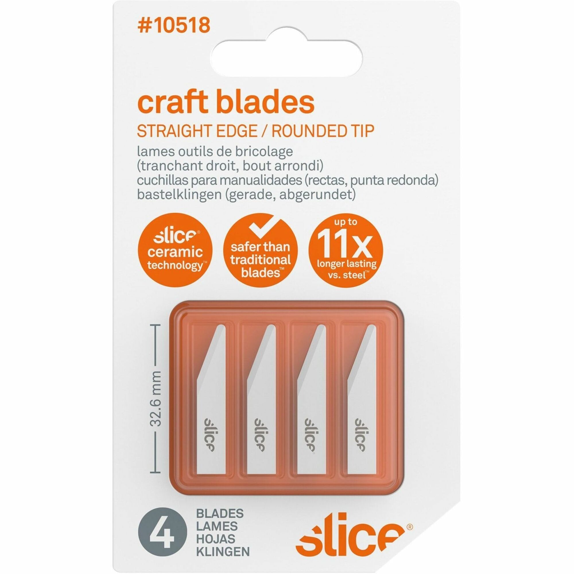 slice-ceramic-craft-knife-cutting-blades-130-length-non-conductive-non-magnetic-rust-resistant-non-sparking-zirconium-oxide-4-pack-white_sli10518 - 1