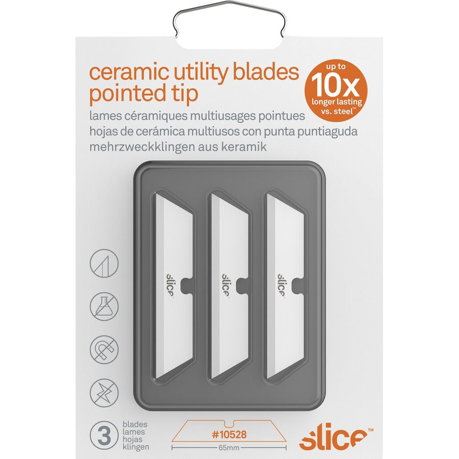 slice-pointed-tip-ceramic-utility-blades-260-length-pointed-tip-non-conductive-non-magnetic-reversible-retractable-rust-resistant-non-sparking-zirconium-oxide-3-pack-white_sli10528 - 3