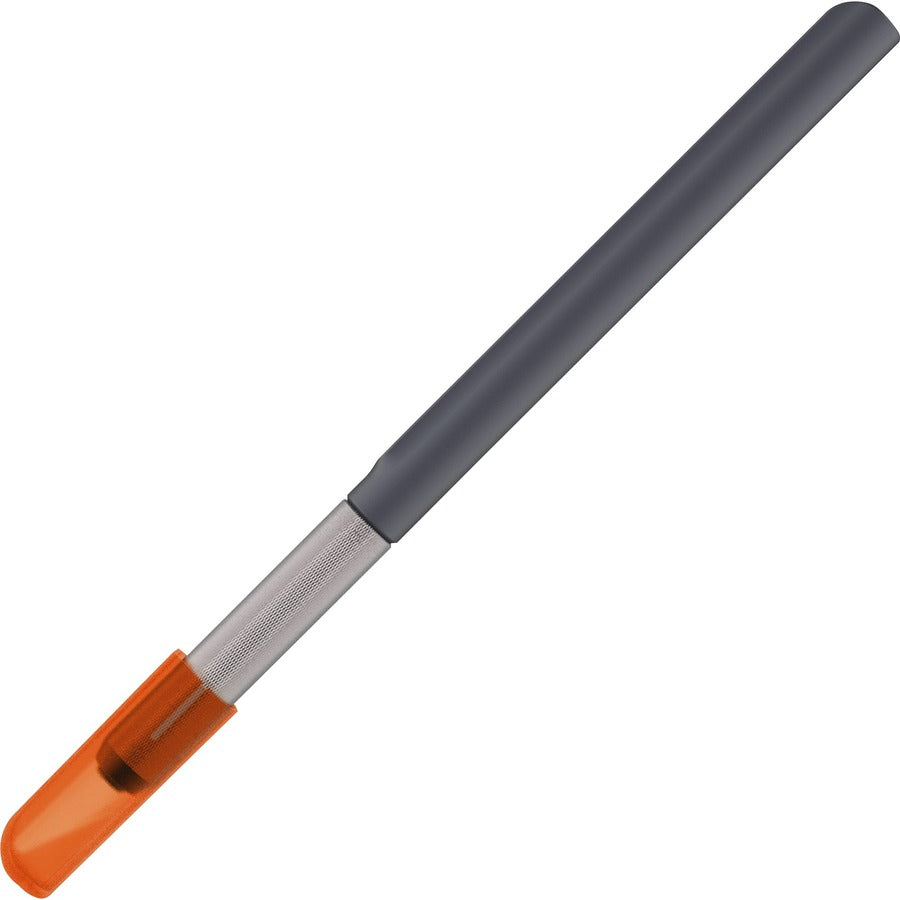 Slice Weighted Craft Knife - Ceramic Blade - Non-sparking, Non-conductive, Rust-free Blade, Ambidextrous, Anti-slip, Textured Grip - Zirconia, Polypropylene, Glass-filled Nylon - Brass - 6.4" Length - 1 Each