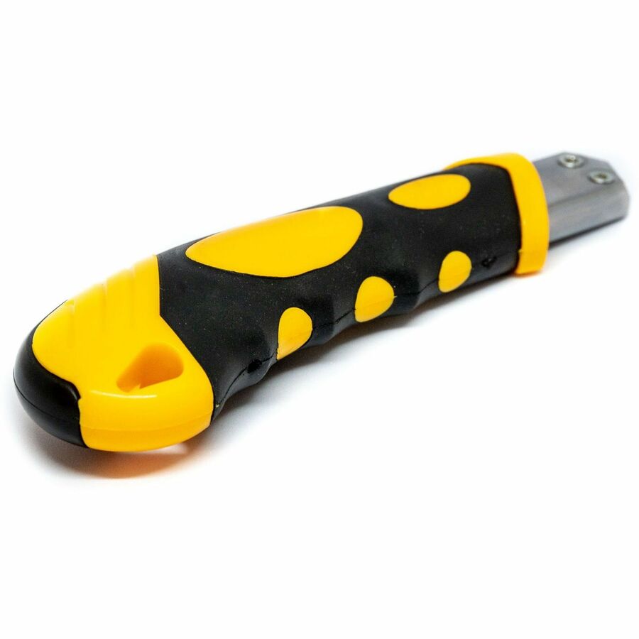 Sparco Cartridge Utility Knife - Heavy Duty - Black - 0.5" Length - 1 Each