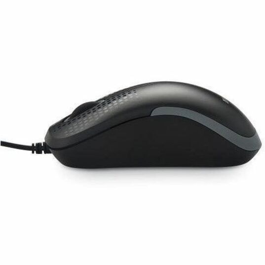 Verbatim Silent Corded Optical Mouse - Black - Optical - Cable - Black - 1 Pack - USB Type A - Scroll Wheel - 3 Button(s)