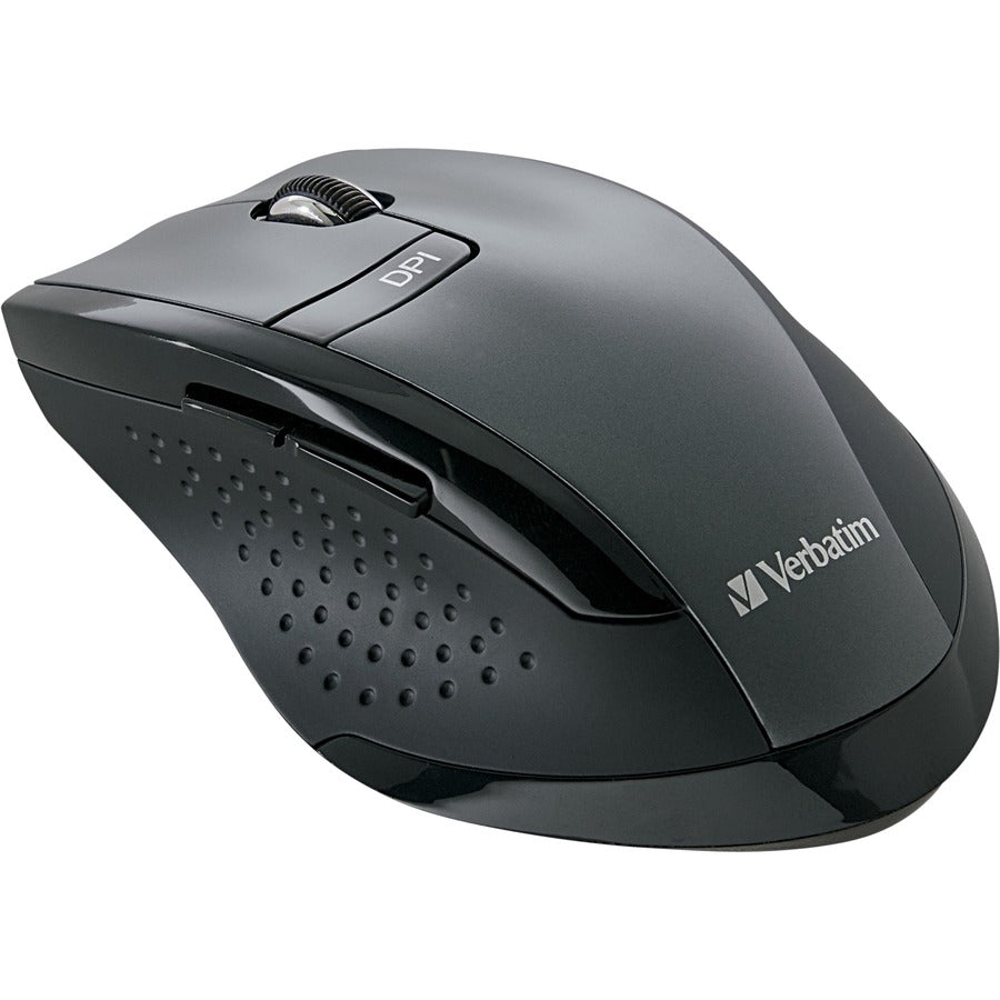 Verbatim Wireless Multimedia Keyboard and 6-Button Mouse Combo - Black - USB Type A Wireless RF - Black - USB Type A Wireless RF - Optical - 6 Button - Scroll Wheel - Black - Multimedia Hot Key(s) - AA, AAA - Compatible with Windows, Mac OS, Linux -