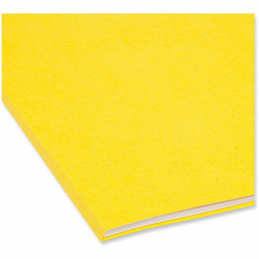 SuperTab Colored File Folders, 1/3-Cut Tabs: Assorted, Letter Size, 0.75" Expansion, 11-pt Stock, Color Assortment 1, 24/Pack