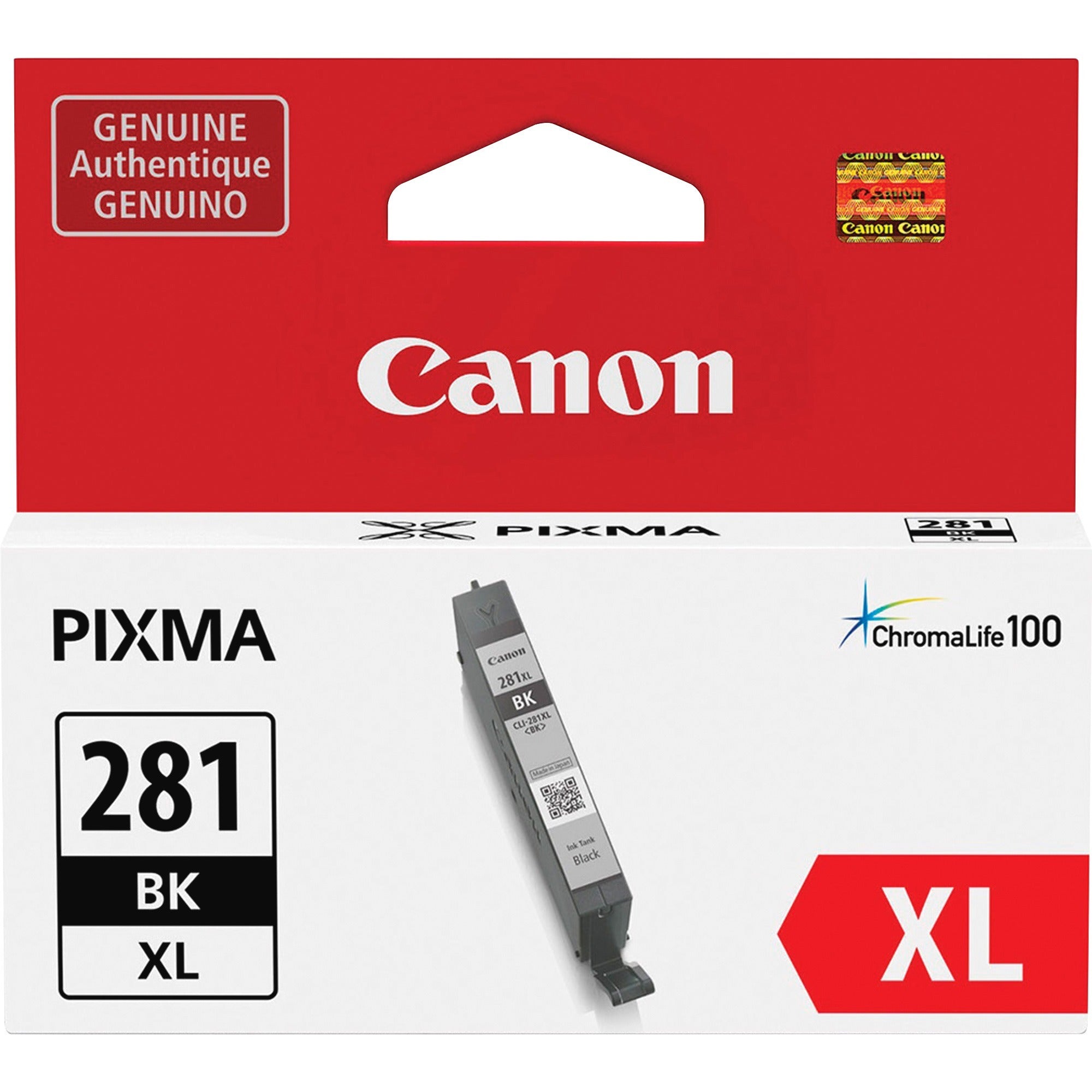 2037C001 (CLI-281) ChromaLife100 Ink, Black