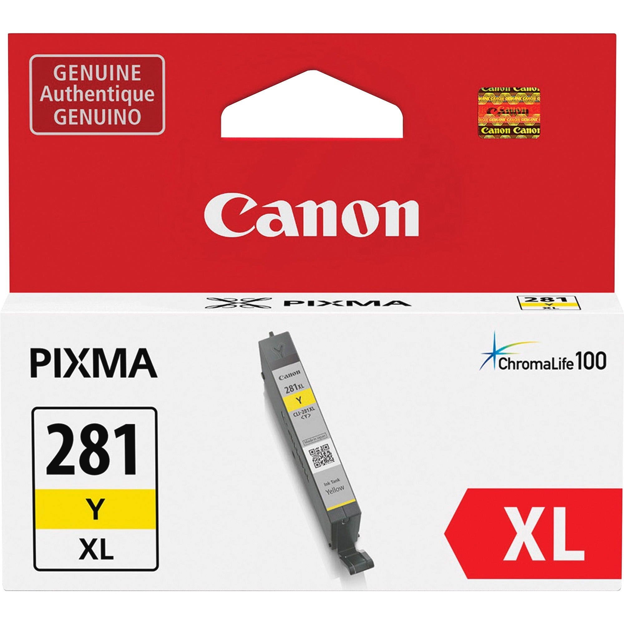 2036C001 (CLI-281) ChromaLife100 Ink, Yellow