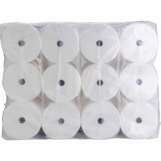 Genuine Joe Solutions Double Capacity Bath Tissue - 2 Ply - 1000 Sheets/Roll - White - Embossed - For Bathroom - 2016 / Pallet