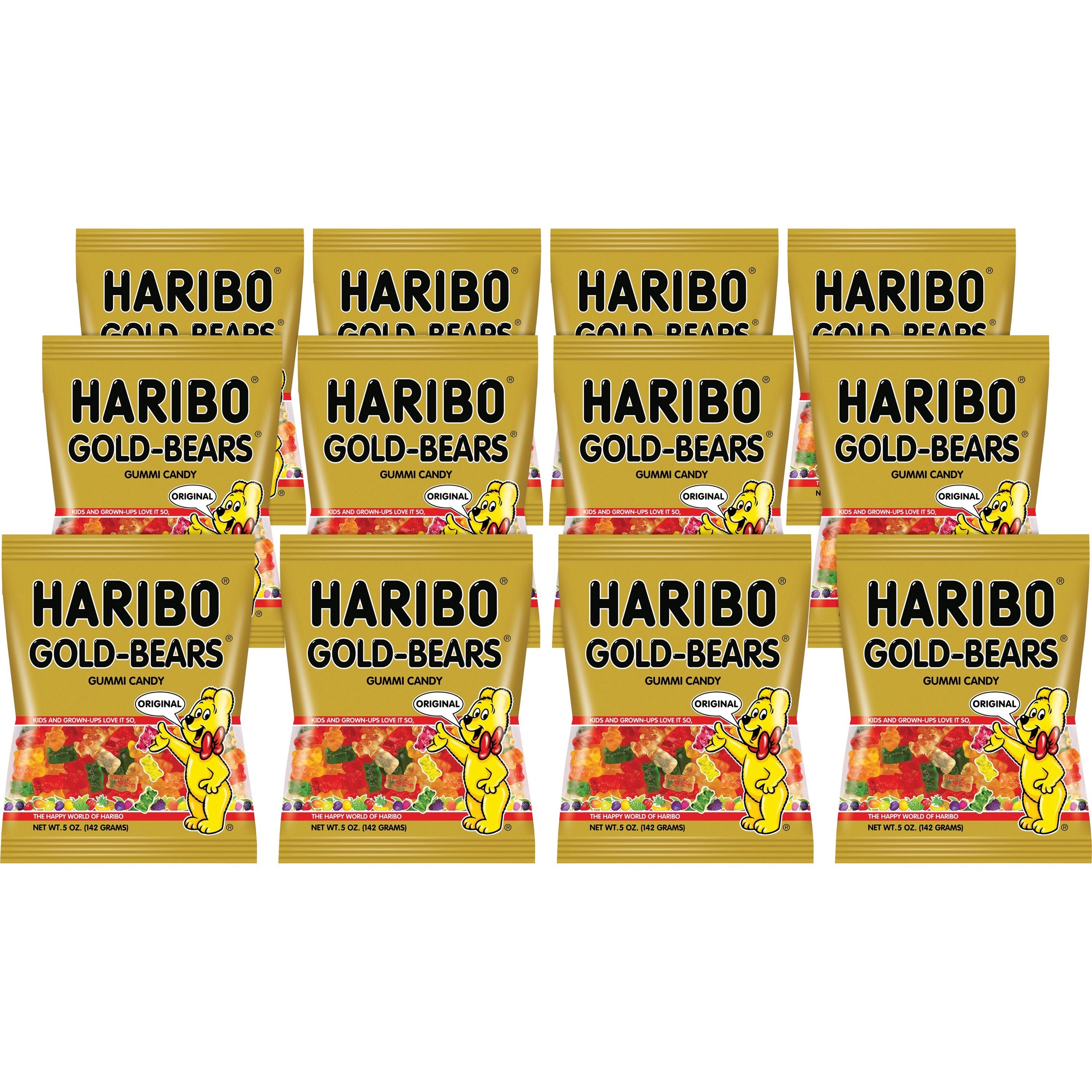 haribo-gold-bears-gummi-candy-lemon-orange-pineapple-raspberry-strawberry-050-oz-12-carton_hrb30220 - 1
