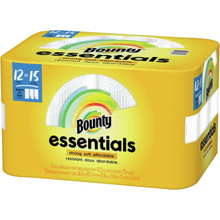 Essentials Select-A-Size Kitchen Roll Paper Towels, 2-Ply, 78 Sheets/Roll, 12 Rolls/Carton