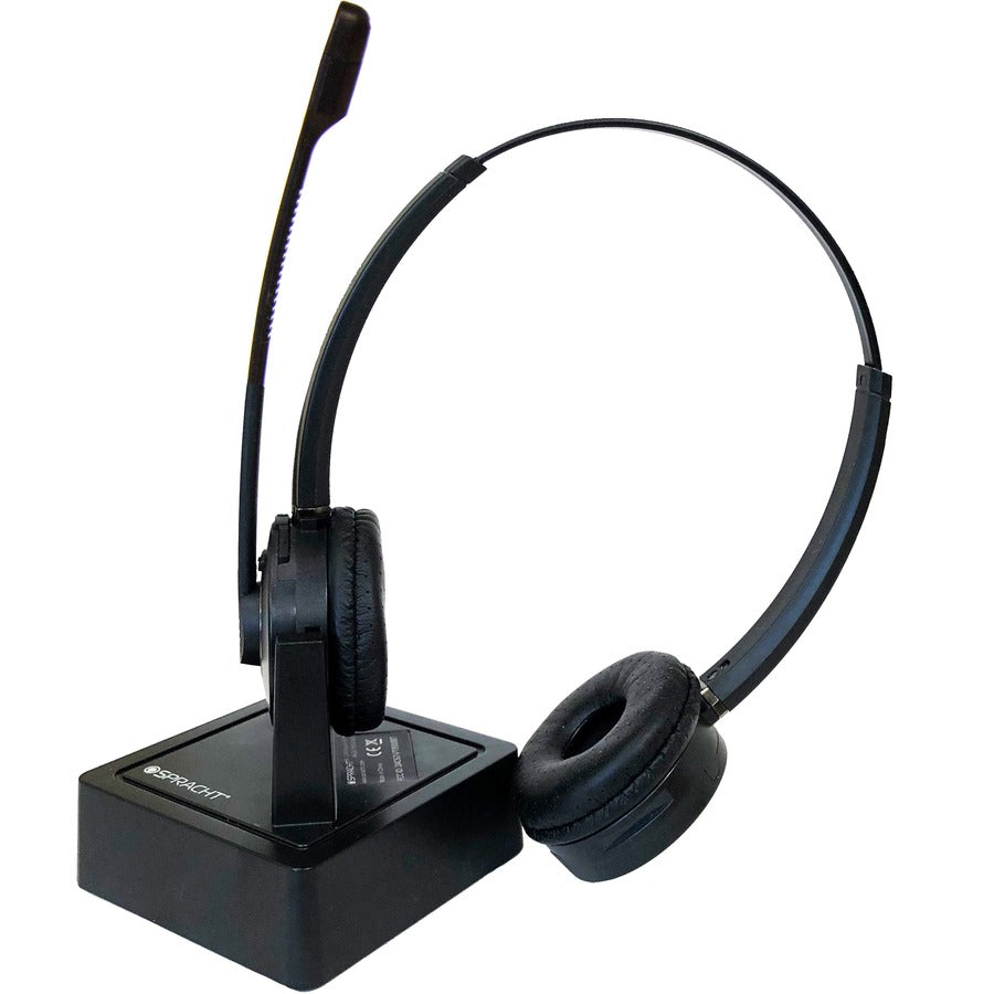 Spracht ZuM Maestro BT HS-2051 Headset - Stereo - Wireless - Bluetooth - 32.8 ft - Over-the-head - Binaural - Noise Cancelling, Echo Cancelling Microphone